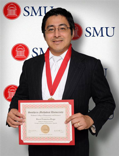 Russel Braga's award at SMU